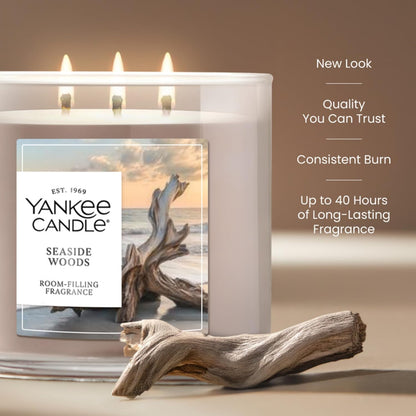 Yankee Candle Large Tumbler Scented Candle with up to 80 Hour Burn Time, Premium Plant Wax Blend for Consistent Burn, 20 oz Tumbler Candle with Room Filling Fragrance, Midsummer's Night