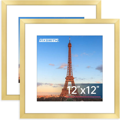 FIXSMITH 10 Pack Picture Frames Collage Wall Decor for Mounting or Tabletop Display, Gallery Wall Frame Set with Two 8x10 Black Frames, Four 5x7 Frames and Four 4x6 Frames, Multi-Pack Photo Frame Set