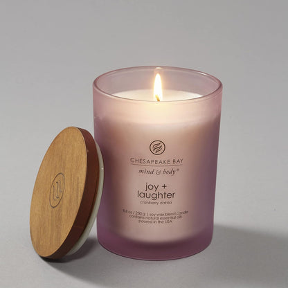 Chesapeake Bay Candle PT40886 Scented Candle Awaken + Invigorate (Lemongrass Eucalyptus) Medium Green Home Décor