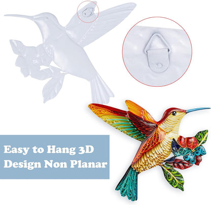 SUNREEK Metal Dragonfly Wall Decor, 9 Inches Dragonfly Outdoor Wall Art for Fence Garden Yard Patio Decorations