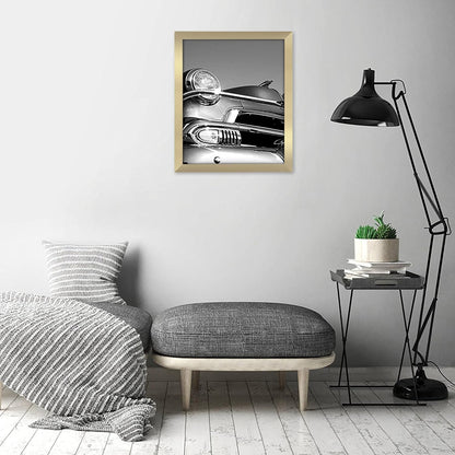 Americanflat 16x20 Picture Frame with Polished Plexiglass - Black Picture Frame - Wide Photo Frames Made of Engineered Wood for Vertical or Horizontal Wall Display - Epic Collection - Black - Colors B