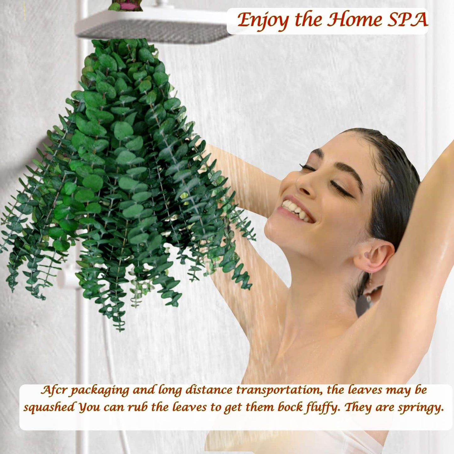 30 Pcs Dried Preserved Eucalyptus Stems Shower Bundle, 9oz 17" 100% Natural Fresh Eucalyptus Plant, Real Eucalyptus Leaves Branches for Shower Vase Filler, Dried Flowers Arrangement Home Decor