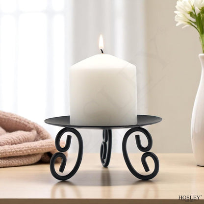 Hosley 2x3 High Pillar Candles, Set of 6. White, Unscented. Bulk Buy. Ideal for Wedding, Emergency Lanterns, Spa, Aromatherapy, Party, Reiki, Candle Gardens O4