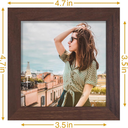 Vittanly 11x14 Picture Frame, Display Pictures 8x10 with Mat or 11x14 without Mat, Photo Frame for Wall Mounting, Black, 1 Pack - Colors B
