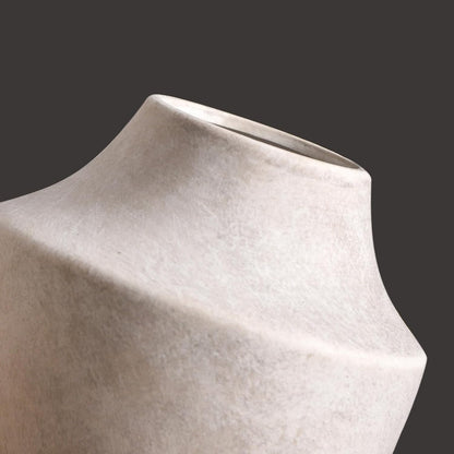 Mitt&Ditt Ceramic Flower Vase with Handles, 11 inch Tall Vase for Centerpieces, Large Decorative Terracotta Vases, Farmhouse Rustic Vases for Home Decor, Living Room, Table, Neutral