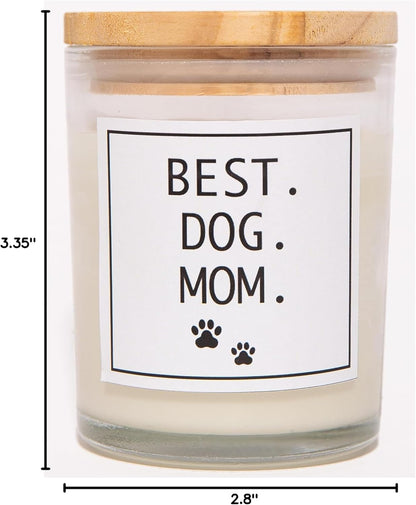 Pug Gifts & Decor, Dog Mom Gifts for Women, Dog Farts Candle, Pet Friendly Lavender Scented Candle