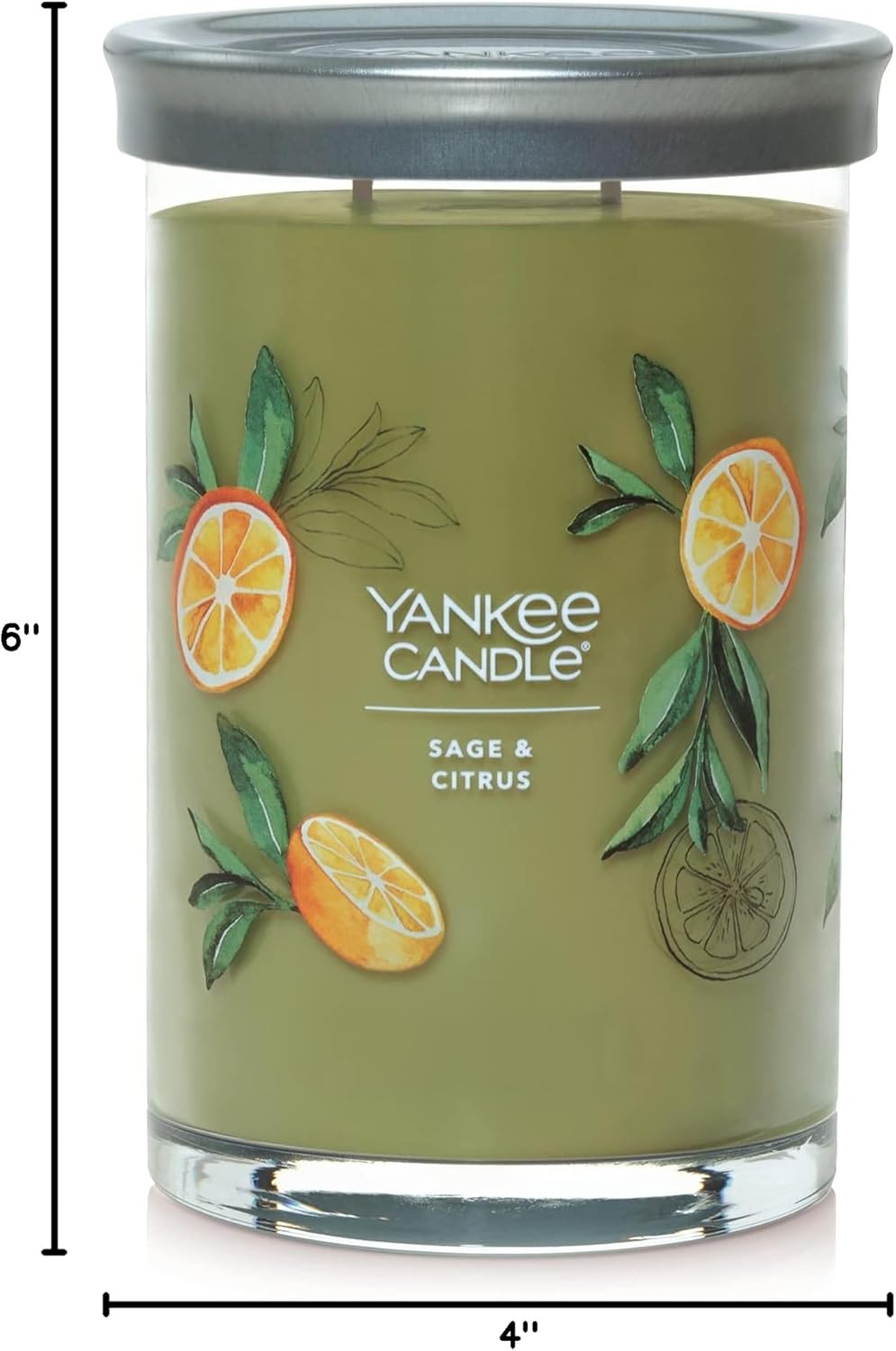 Yankee Candle Large Tumbler Scented Candle with up to 80 Hour Burn Time, Premium Plant Wax Blend for Consistent Burn, 20 oz Tumbler Candle with Room Filling Fragrance, Midsummer's Night