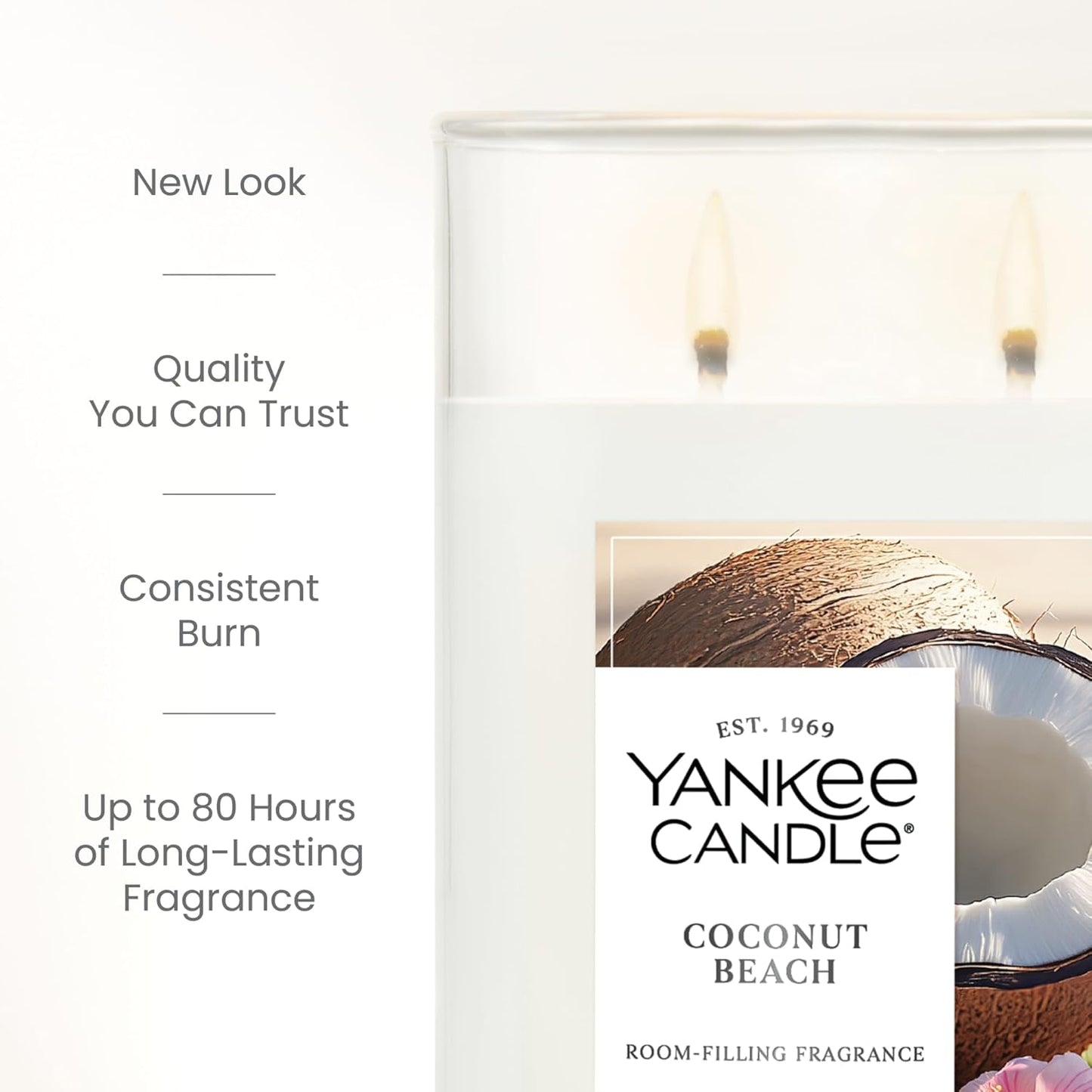 Yankee Candle Large Tumbler Scented Candle with up to 80 Hour Burn Time, Premium Plant Wax Blend for Consistent Burn, 20 oz Tumbler Candle with Room Filling Fragrance, Midsummer's Night