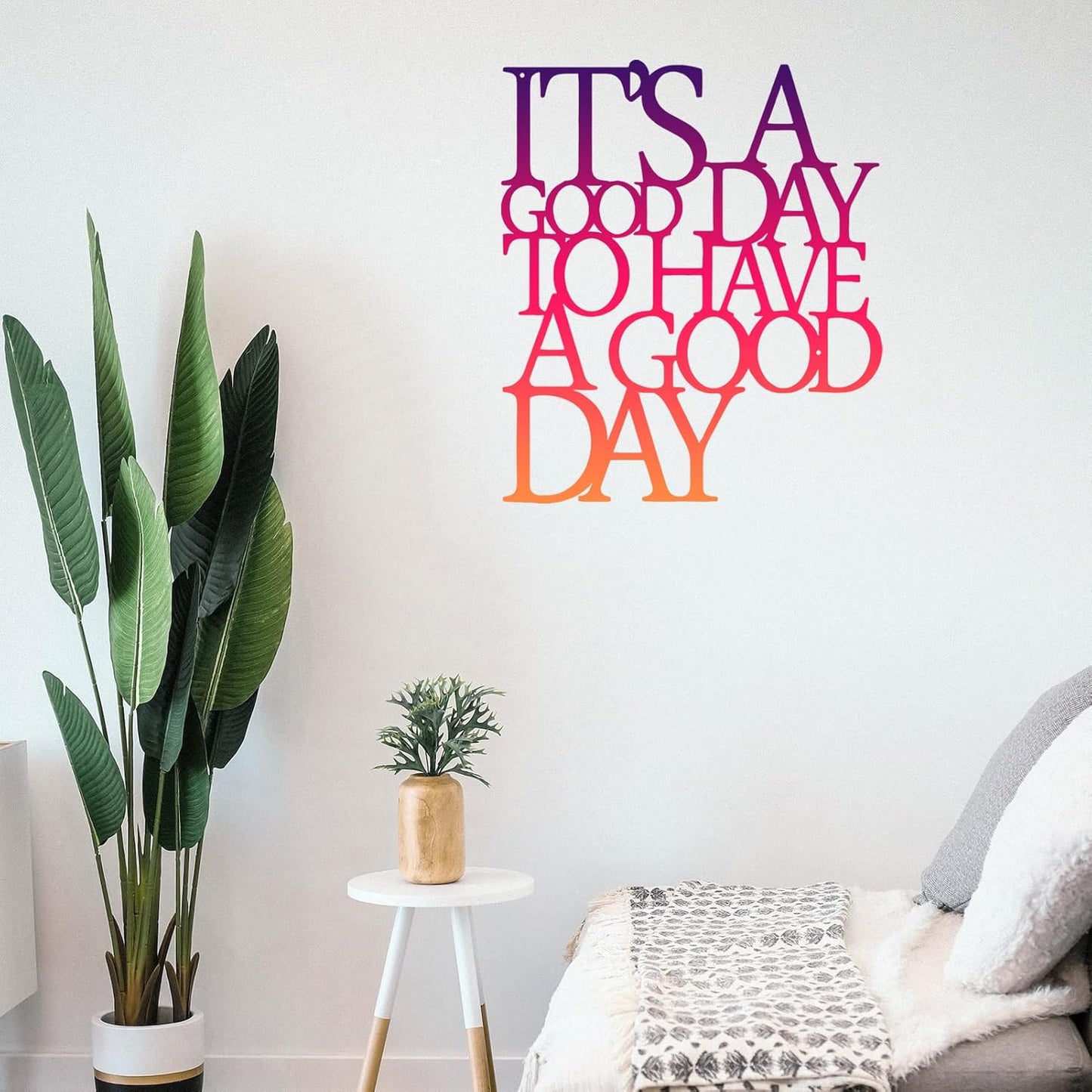 Benziso Motivational Metal Wall Art Inspirational Wall Decor Positive Quotes Wall Decor for Office Living Room Encouragement Gifts