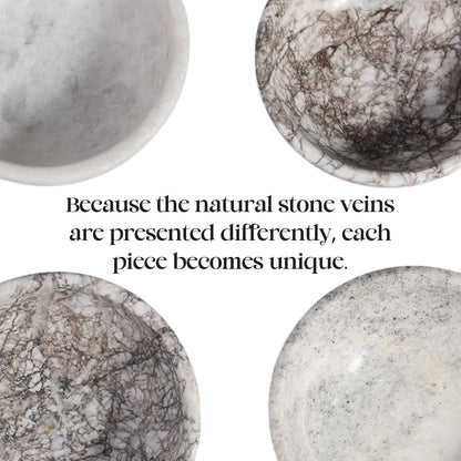 Koville Natural Marble Incense Holder, Incense Holder for Sticks with 9 Holes, Handmade Incense Burner Ash Catcher for Meditation Yoga SPA, Balsam Fir/Palo Santo/Sage/Cone (Green)