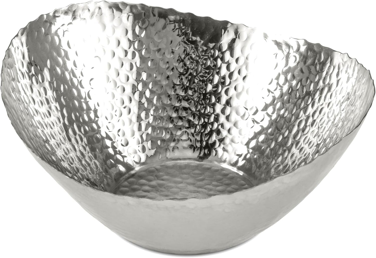 Monarch Abode Decorative Bowl for Home Decor – 7.5-Inch Black and Copper Plated Hand Hammered Key Bowls for Entryway Table, Fruit & Potpourri Bowl for Centerpiece, Modern Catch All Key Holder Bowl
