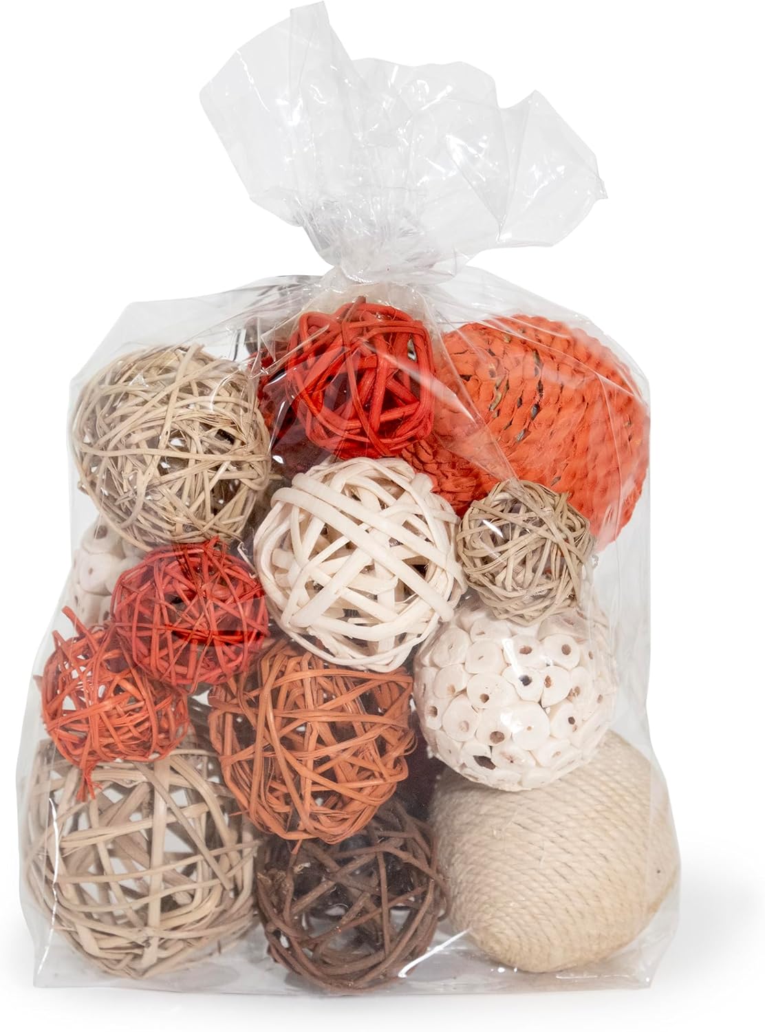 ANDALUCA Decorative Balls Bag Bowl Filler Home Decor (Beige)