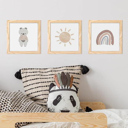 upsimples 8x10 Picture Frame, Display Pictures 5x7 with Mat or 8x10 Without Mat, Wall Hanging Photo Frame, Black, 1 Pack - Colors A