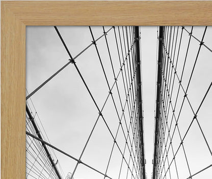Americanflat 16x20 Picture Frame with Polished Plexiglass - Black Picture Frame - Wide Photo Frames Made of Engineered Wood for Vertical or Horizontal Wall Display - Epic Collection - Black - Colors C