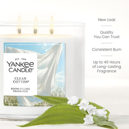 Yankee Candle Large Tumbler Scented Candle with up to 80 Hour Burn Time, Premium Plant Wax Blend for Consistent Burn, 20 oz Tumbler Candle with Room Filling Fragrance, Midsummer's Night