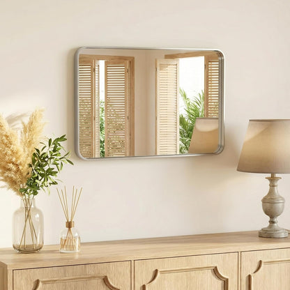 NEWBULIG Gold Round Wall Mirror 36 Inch, Bathroom Mirrors for Over Sink, Wall Decor for Bathroom, Entryway, Bedroom, Vanity