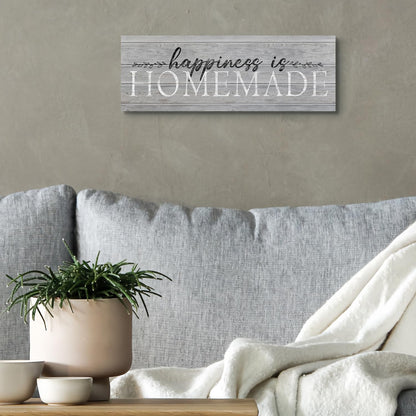 Quotes Wall Decor Enjoy the Little Things Sign Family Wall Signs Canvas Prints Rustic Wooden Wall Art Wood Pictures for Living Room Bedroom Office Home Decor, 6 X 17 Inch Framed