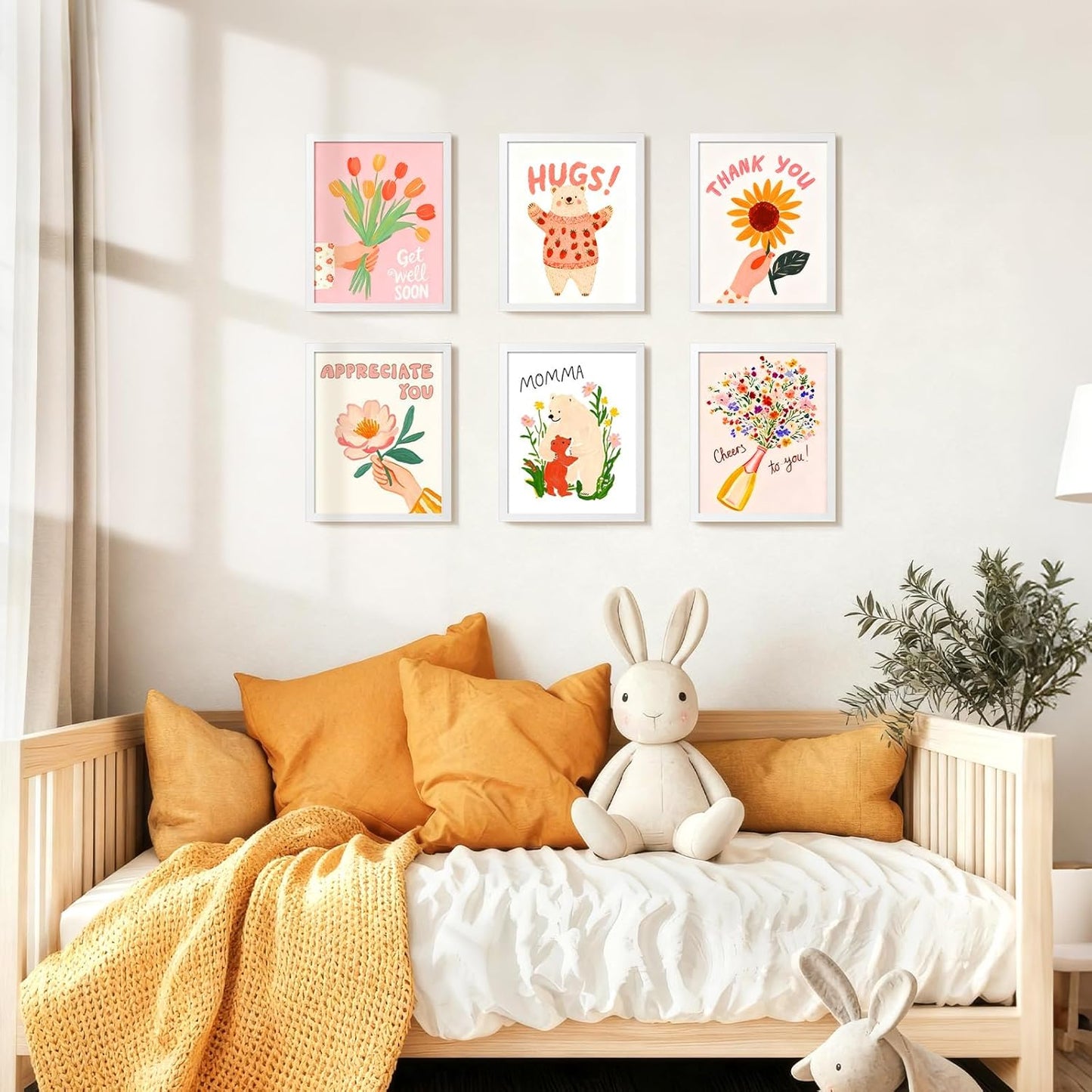 HappyHapi 4x6 Picture Frame Set of 5, Black Frames Display Photo 3.5x5 with Mat or 4x6 without, Gallery Wall Frame Set, Wall or Tabletop Display (Black)