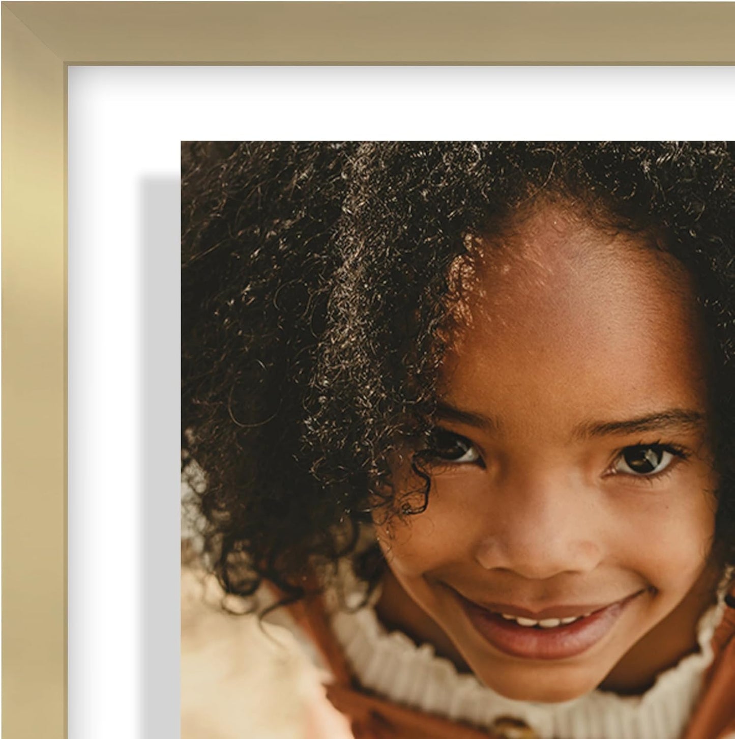 Americanflat Aluminum 11x14 Floating Picture Frame with Shatter-Resistant Glass - Use as 8x10 Picture Frame or Display 11x14 Photo - Signature Float Collection - Photo Frames for Wall Display - Black