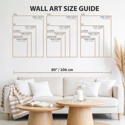 qmmp Modern Wooden Wall Sculptures - Set of 3 - Home Decor Accent - Large Wall Art for Living Room, Bedroom, Office - Easy Installation (Oak, Medium - Mountain and Sun)