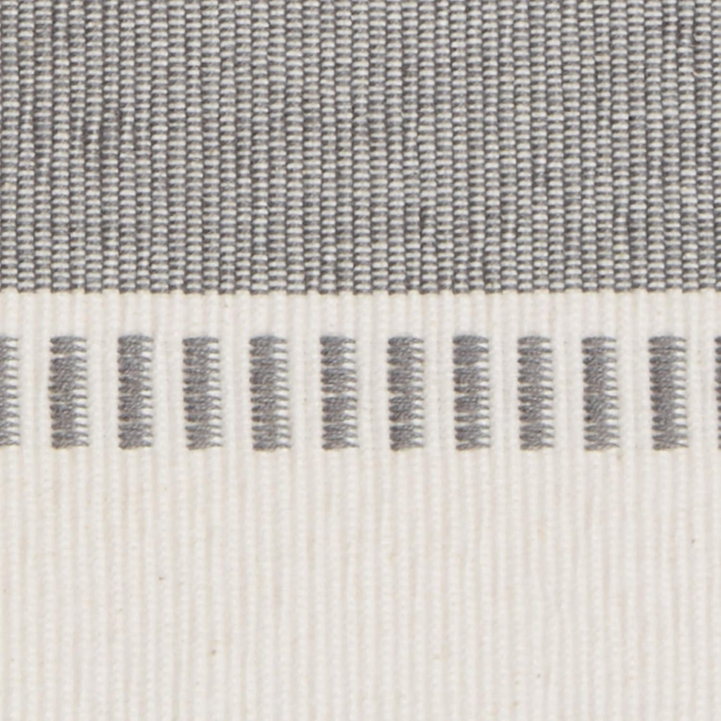 DII Dobby Stripe Woven Table Runner, 13x72-inch, French Blue