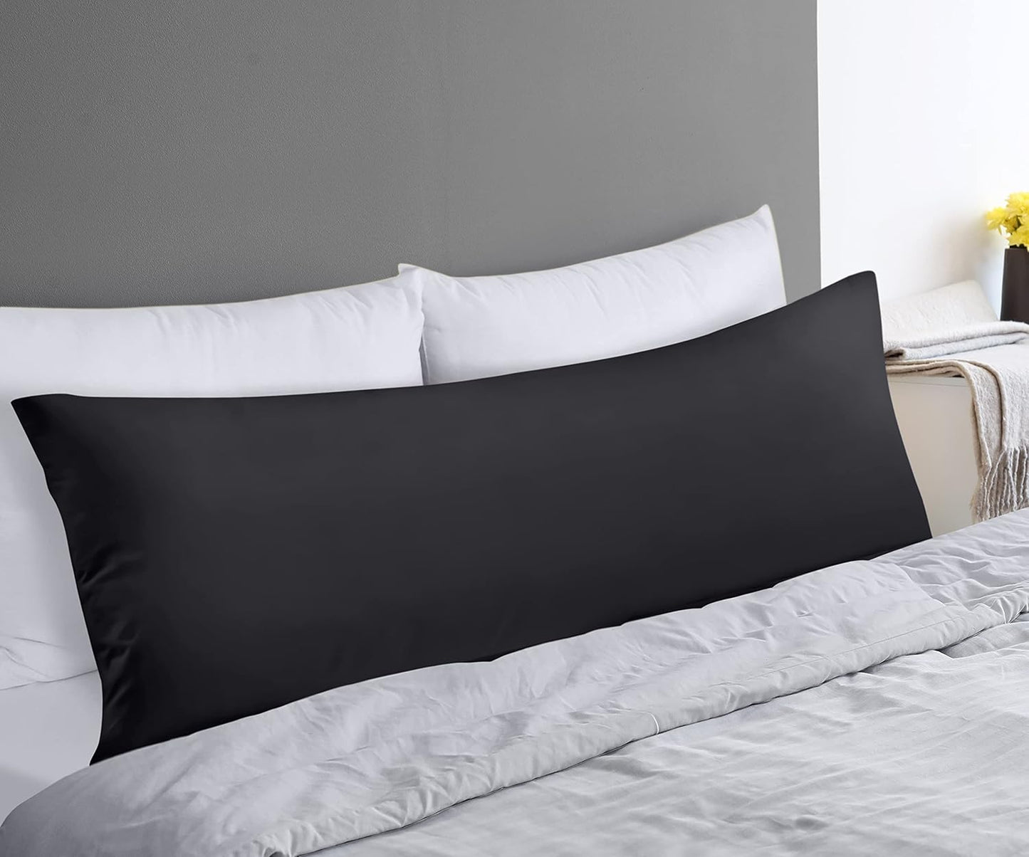 Utopia Bedding Full Body Pillow for Adults (White, 20 x 54 Inch), Long Pillow Insert for Sleeping, Ideal for Side Sleepers