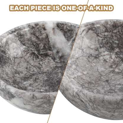 Koville Italian Travertine Incense Holder, 6" Incense Holders for Sticks, Sturdy Incense Burner Ash Catcher, Ideal for Meditation, Relaxing, Easy to Clean