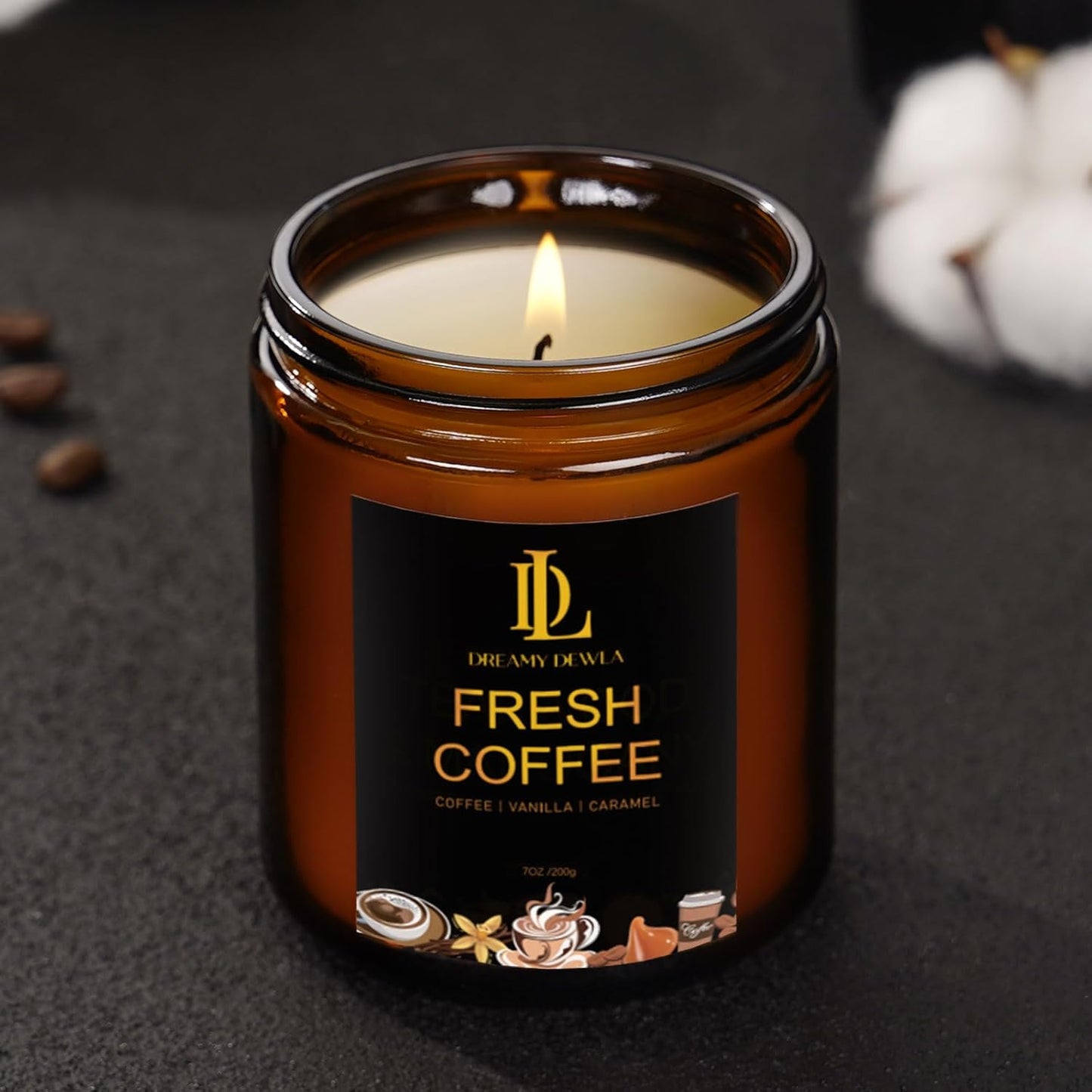Scented Candles Set, 4 Pack Soy Candles for Home Scented, Candle Gifts for Men Women, Scents of Pineapple Cocktail/Coconut Vanilla/Pink Sands/Bahamian Breeze