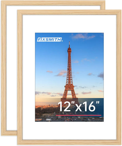 FIXSMITH 10 Pack Picture Frames Collage Wall Decor for Mounting or Tabletop Display, Gallery Wall Frame Set with Two 8x10 Black Frames, Four 5x7 Frames and Four 4x6 Frames, Multi-Pack Photo Frame Set