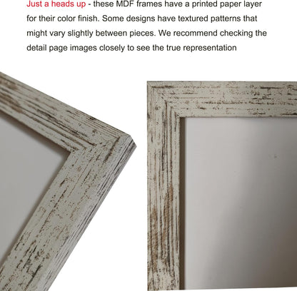LUCKYLIFE Picture Frames Collage Wall Decor 10-Pack, Gallery Wall Frame Set with 8x10 5x7 4x6 Frames in 3 Different Finishes