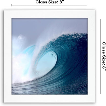 Americanflat 12x18 Poster Frame with Shatter-Resistant Glass - Signature Collection - Gallery-Style Frames Made of Engineered Wood - Photo Frame for Wall Display - Black - Colors C