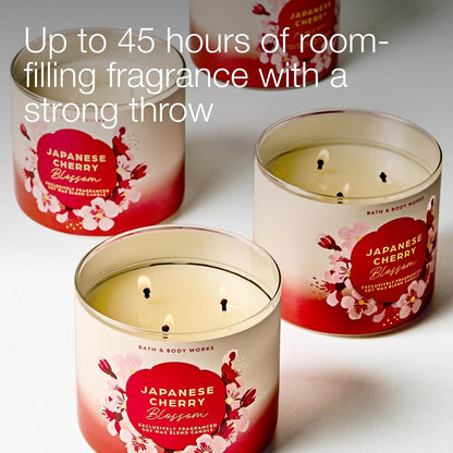 Bath & Body Works Mahogany Teakwood Intense 3-Wick Candle - Scented Candle for At-Home Use - Long-Lasting, Room-Filling Fragrance - High Fragrance Oil Concentration - Soy Wax Blend