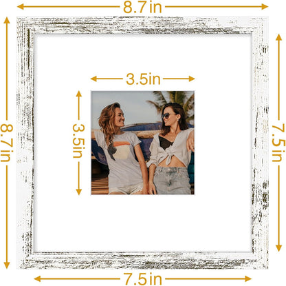 Vittanly 11x14 Picture Frame, Display Pictures 8x10 with Mat or 11x14 without Mat, Photo Frame for Wall Mounting, Black, 1 Pack - Colors B