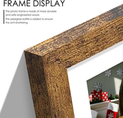 DUENPY 14x26 Collage Picture Frame 4x6 Collage Picture Frame Displays Twelve 4x6 inch Photos Available Horizontal Wall Mounting Display and Vertical Black - Colors B