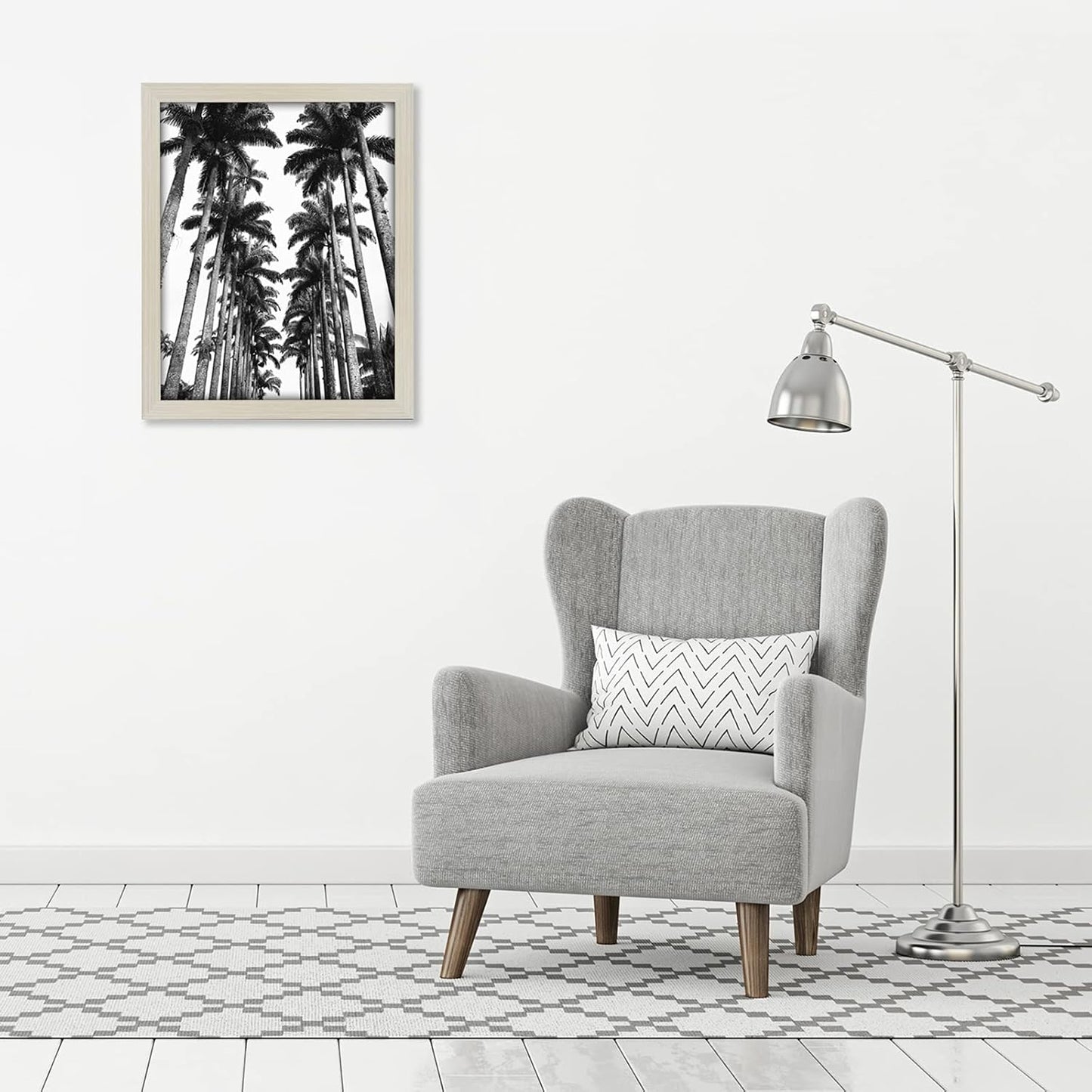 Americanflat 16x20 Picture Frame with Polished Plexiglass - Black Picture Frame - Wide Photo Frames Made of Engineered Wood for Vertical or Horizontal Wall Display - Epic Collection - Black - Colors A
