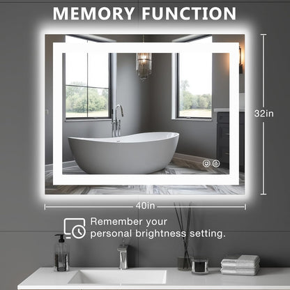 NEWBULIG 20IN Round Bathroom Wall Mirror, Modern Vanity Mirrors for Over Sink, HD Glass Decorative for Entryway, Bedroom & Living Room, Gold
