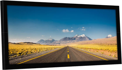 Americanflat 12x18 Poster Frame with Shatter-Resistant Glass - Signature Collection - Gallery-Style Frames Made of Engineered Wood - Photo Frame for Wall Display - Black - Colors B
