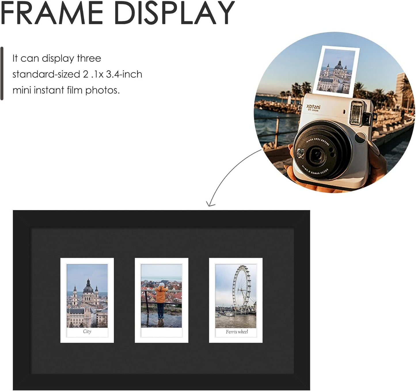 DUENPY 14x26 Collage Picture Frame 4x6 Collage Picture Frame Displays Twelve 4x6 inch Photos Available Horizontal Wall Mounting Display and Vertical Black - Colors A