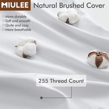 MIULEE 14x36 Inch Throw Pillow Insert Premium Throw Pillow Virgin Microfiber Stuffer Rectangle Pillow for Sofa Bed Couch
