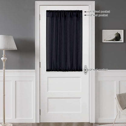 Chyhomenyc Sheer White Valances for Windows 2 Pack, Small Window Curtains for Living Room Bathroom Cafe Laundry Basement, Modern Top Dual Rod Pocket Voile Curtain, 42W x 14L inches, White - Colors B