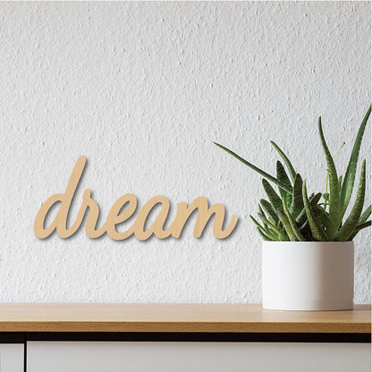 CREATCABIN Welcome Sign Welcome Wood Cutout Wooden Wall Decor Letters Laser Cut Art Unfinished Rustic Decorative DIY for Front Door Home Gallery Porch Coffee Bar Wreath Gift 11.8 x 2.4 Inch