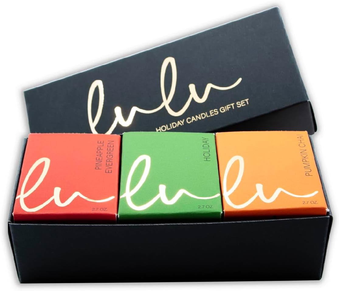 Lulu Candles | Jasmine, Oud & Sandalwood | Luxury Scented Soy Jar Candle | Hand Poured in The USA | Highly Scented & Long Lasting (9 Oz.)