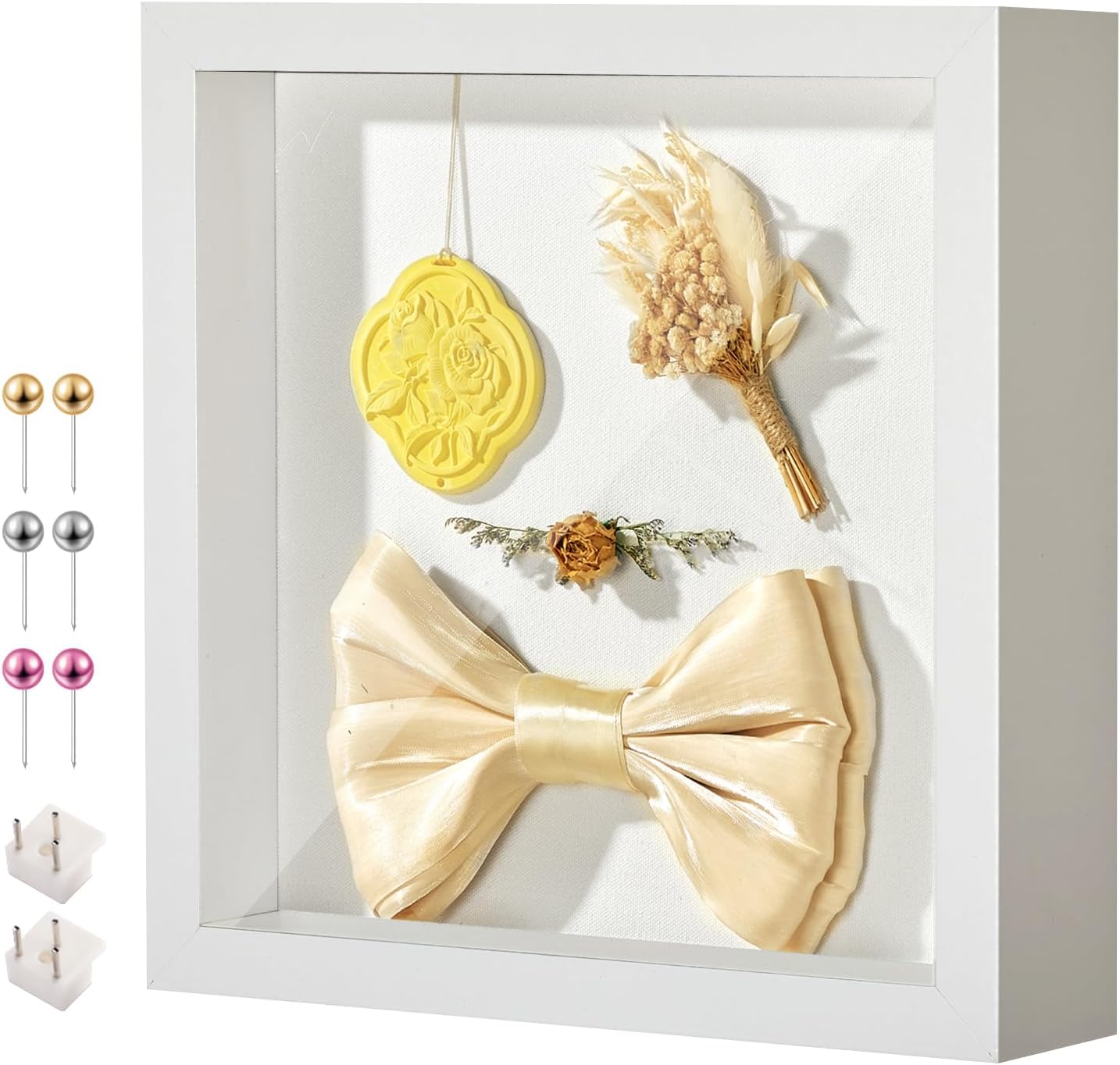 11x14 Shadow Box Display Case Picture Frame with Soft Linen Back, Large Deep Black Shadow Box 11x14 for Flowers Medal Display Case Jersey pet Graduation Memorabilia Baby Ltems Crafts Photos