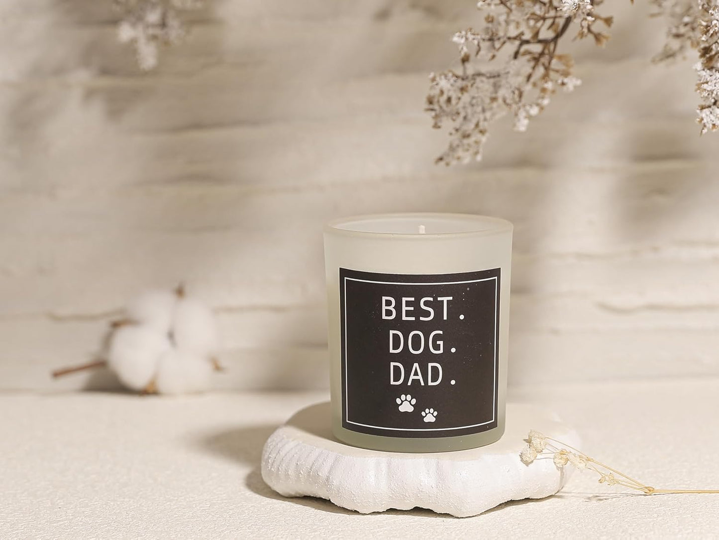 Pug Gifts & Decor, Dog Mom Gifts for Women, Dog Farts Candle, Pet Friendly Lavender Scented Candle
