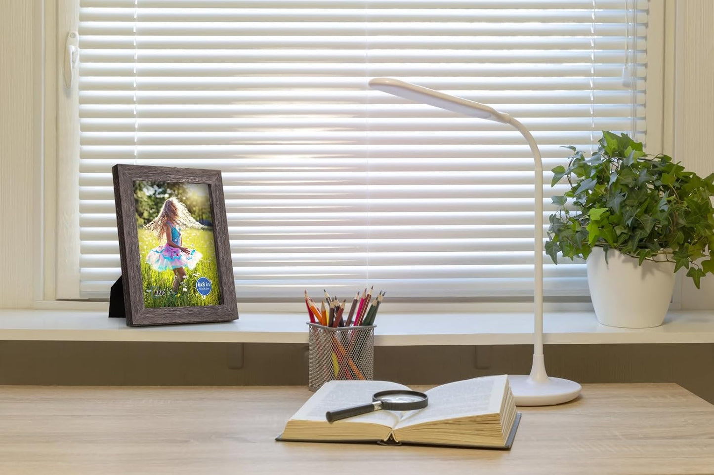 RPJC 5x7 Picture Frames Made of Solid Wood High Definition Glass for Table Top Display and Wall Mounting Photo Frame Black