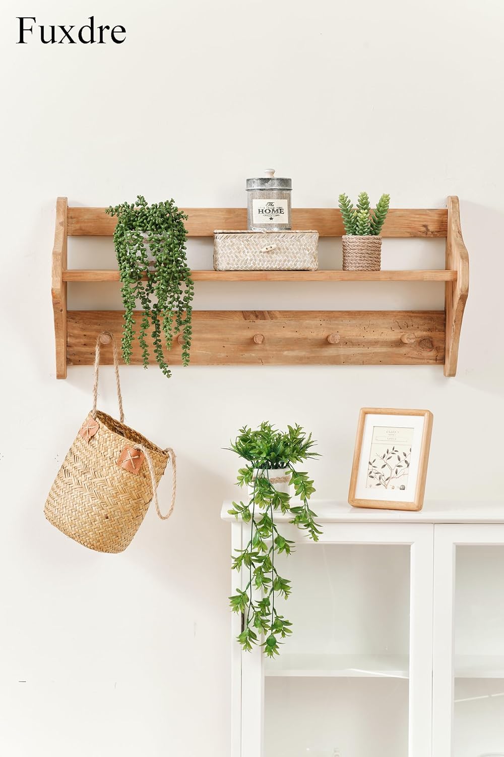 3 Pack Mini Artificial Hanging Greenary Fake Hanging Plants in Basket for Wall Living Room Decor Bathroom Shelf Home Indoor