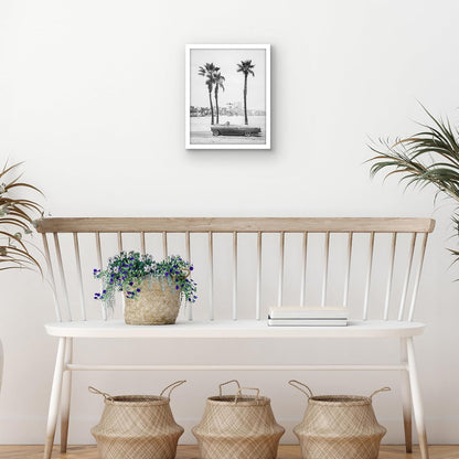 Americanflat 24x36 Poster Frame with Polished Plexiglass - Streamline Collection - Thin Border Picture Frame for Wall Display - Hanging Hardware Included - Black - Colors B