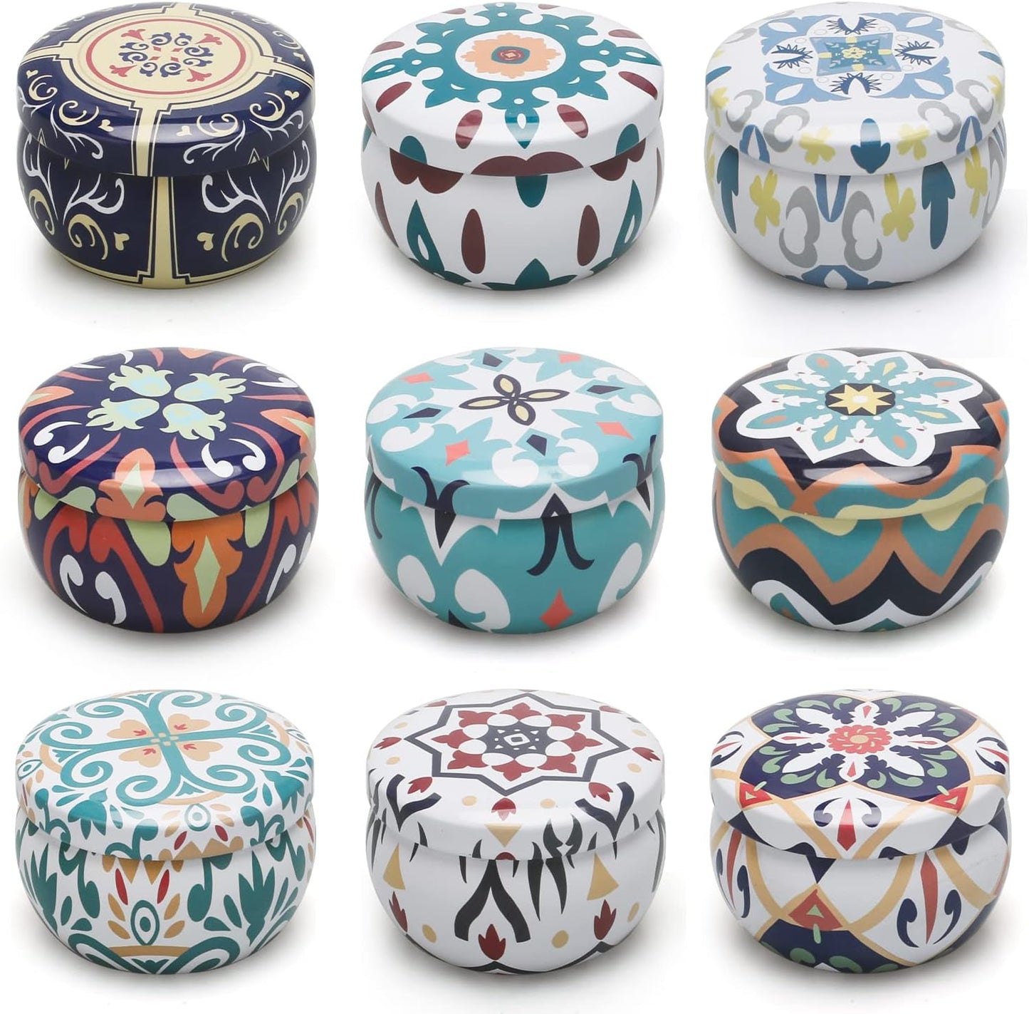 Candles Gift Set for Women, 4 Pack Scented Candles with 8% Essential Oils, 120H Long Lasting Aromatherapy Candles for Home Relaxation