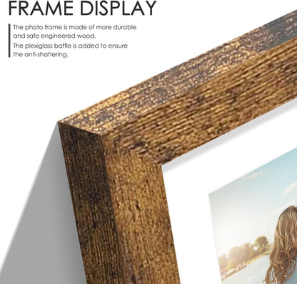 DUENPY 14x26 Collage Picture Frame 4x6 Collage Picture Frame Displays Twelve 4x6 inch Photos Available Horizontal Wall Mounting Display and Vertical Black - Colors A