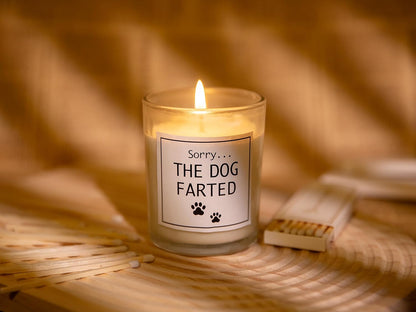 Pug Gifts & Decor, Dog Mom Gifts for Women, Dog Farts Candle, Pet Friendly Lavender Scented Candle